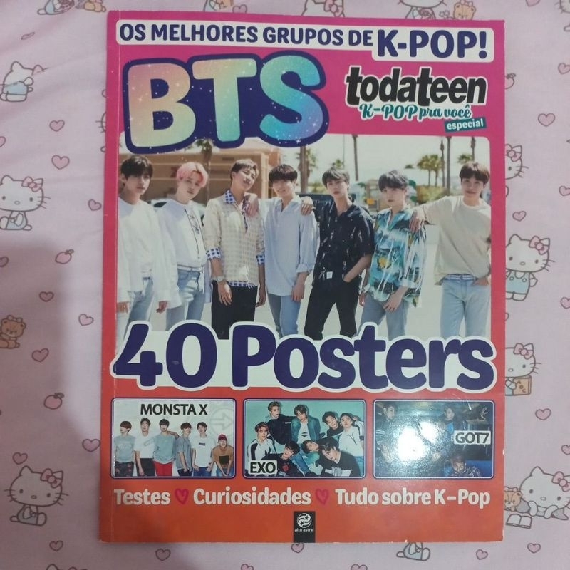 revista kpop bts poster blackpink twice coreano army