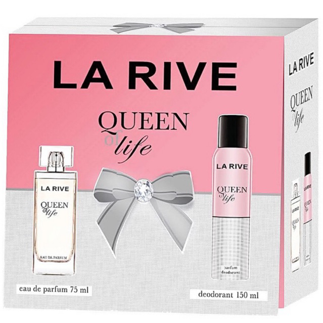 Queen Of Life La Rive Feminino Conjunto - Eau De Parfum 75ml + Desodorante 150ml