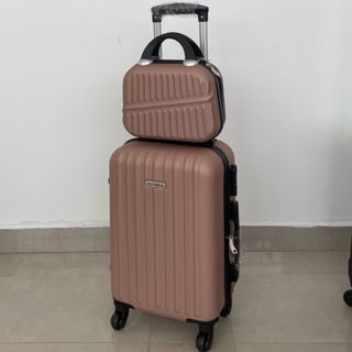 kit De Mala De Bordo + Frasqueira, Alto Qualidade, Rodinhas 360