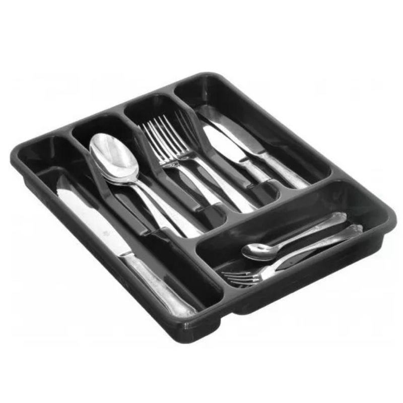 Porta/Organizador de talheres para gaveta com 5 divisórias em Oferta na Shopee