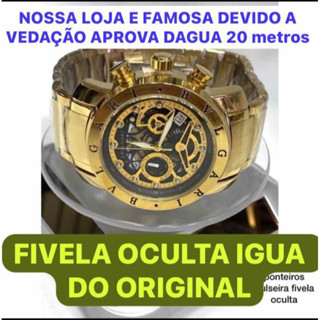 relógio bvgr skeleton iron