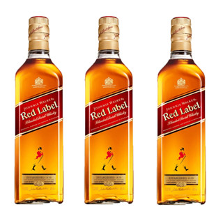kit 3 Whisky Red Label 1 Litro