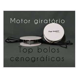Motor / Prato Giratório para bolo 12cm