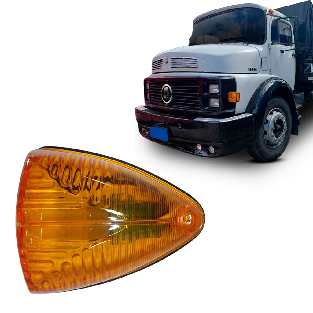 LANTERNA CABINE TETO CORUJA MB 608 708 1113 1313 1518 1519 2013