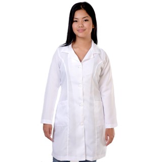 Jaleco Feminino Gabardine Manga Longa