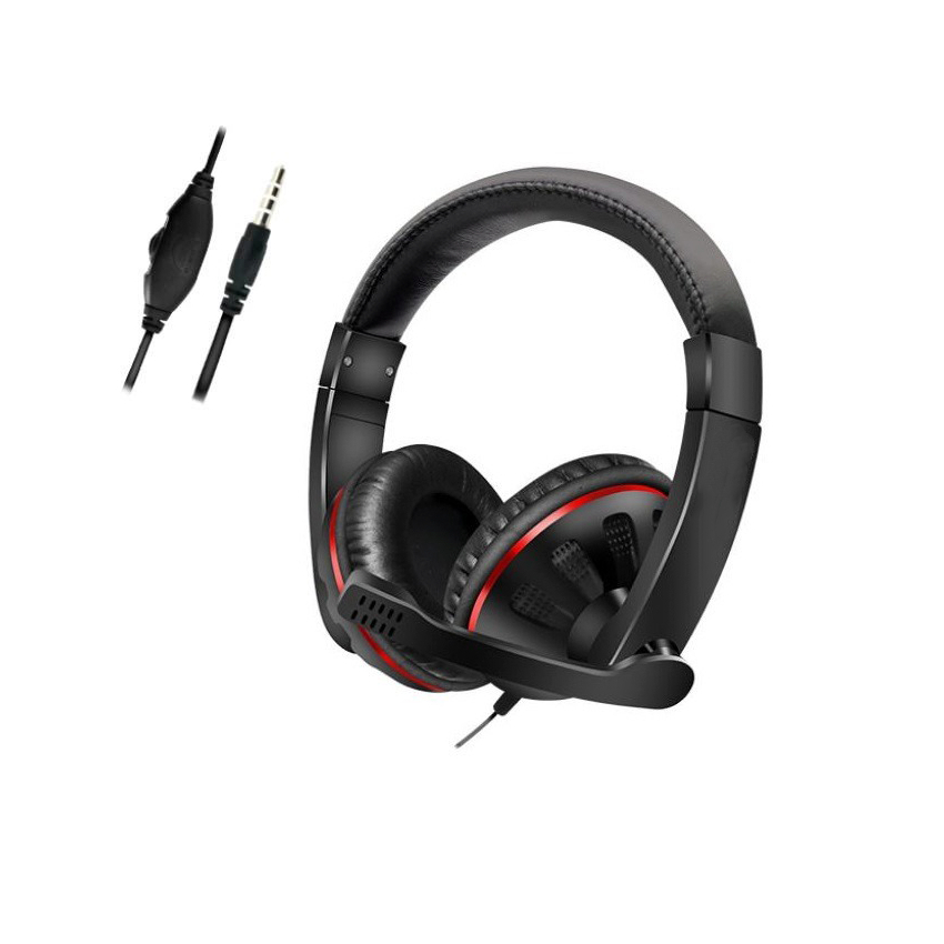 Fone Headset Gamer, Headphone Fone de ouvido gamer com microfone para Celular, Notebook, PS4