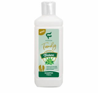 Shampoo Babosa Family Fashion Limpeza Profunda Anti Caspa Hidratação Profunda Cabelo Danificado Brilho Maciez