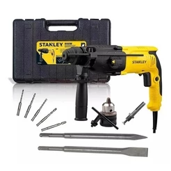 Martelete Furadeira Impacto 220v 800w Shr263k Stanley Com acessorios