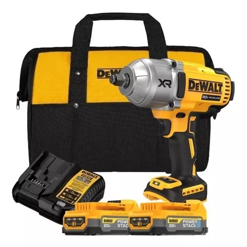 Chave De Impacto Dewalt 1/2 + 2 Baterias Powerstack Dcf900 + Bolsa em Oferta na Shopee