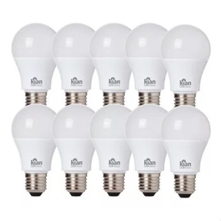 Kit 10 Lâmpada Bulbo Led 9w Branco Frio 6500k Bivolt Kian