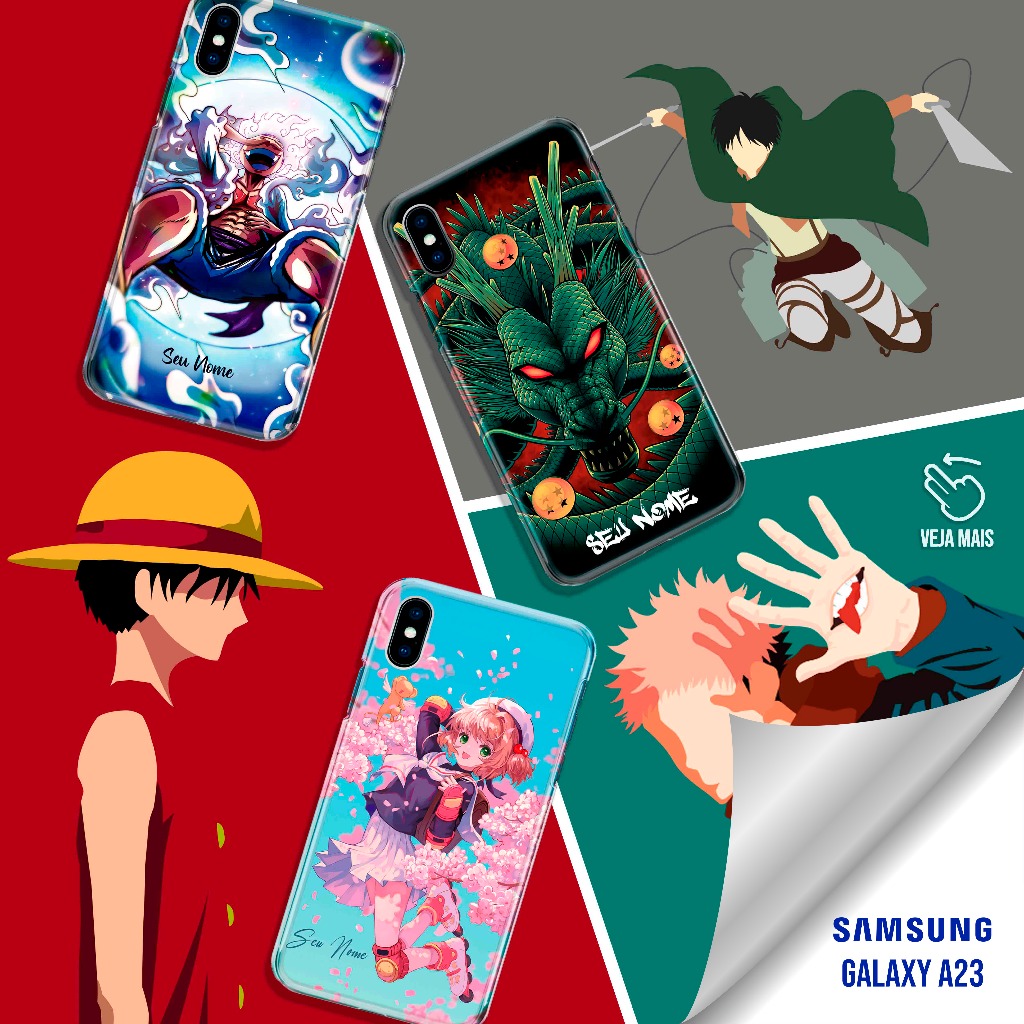 Capa Capinha  - Galaxy A23/ A23 5G - Animes