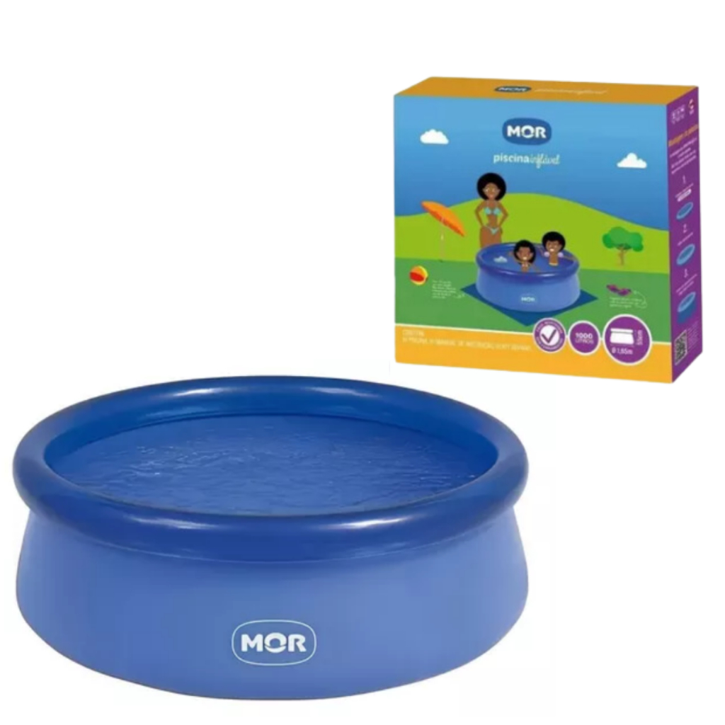Piscina Infantil Redonda Inflável Splash Fun 1000 Litros - Mor em Oferta na Shopee