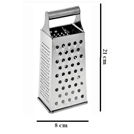 Ralador Top Útil 22x8Cm Prático E Fácil de Aço 4 Faces Inoxidável Multifuncional Legumes Queijos em Oferta na Shopee