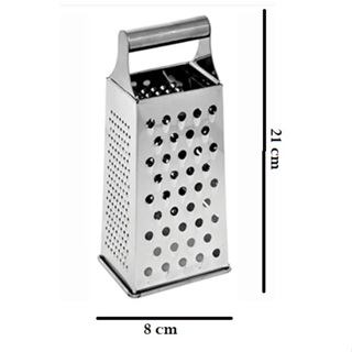 Ralador Top Útil 22x8Cm Prático E Fácil de Aço 4 Faces Inoxidável Multifuncional Legumes Queijos em Oferta na Shopee