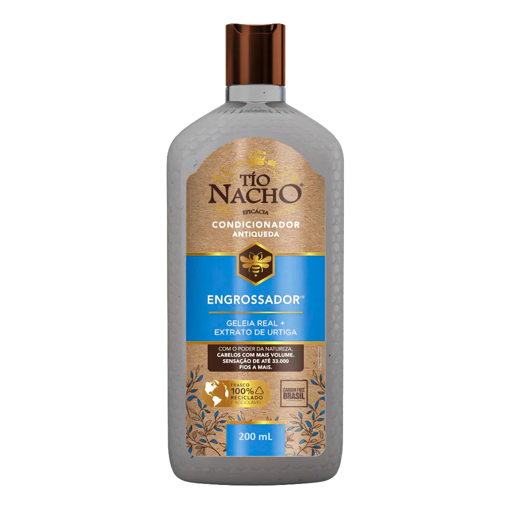 Condicionador Engrossador Tio Nacho 200ml em Oferta na Shopee