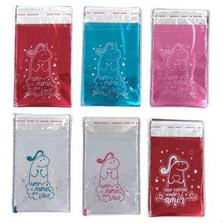100 Sacos Adesivados Metalizados 10x15+3cm para semi joias em Oferta na Shopee