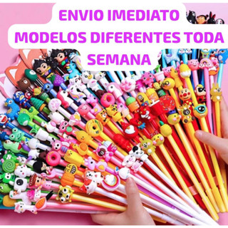 45 canetas fofas Kawai