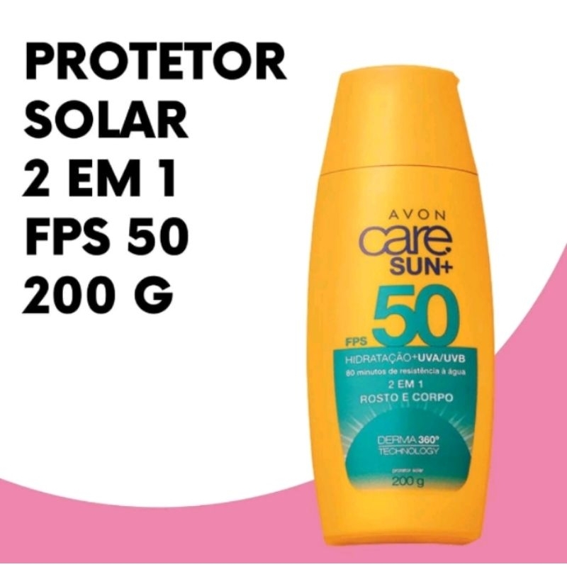 Care Sun+ Protetor Solar 2 em 1 FPS 50 200g