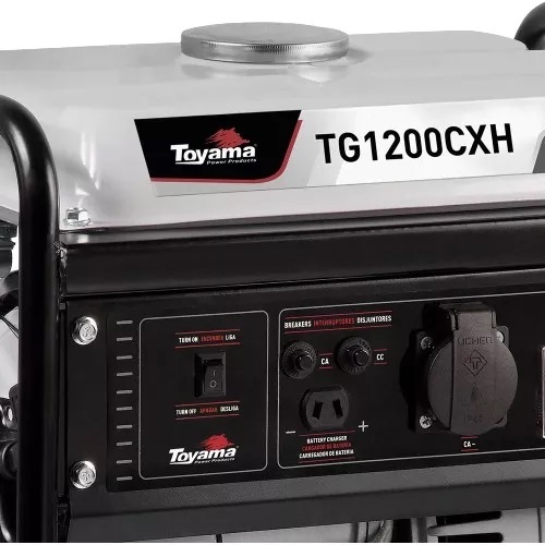 Gerador A Gasolina Tg1200cxh 1 Kva 220v Toyama em Oferta na Shopee