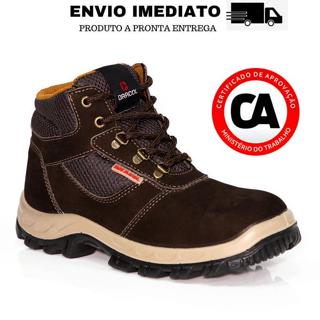 Bota de segurança Nobuck Denver Bracol Marron