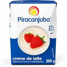 10 unidades Creme De Leite Piracanjuba 200g