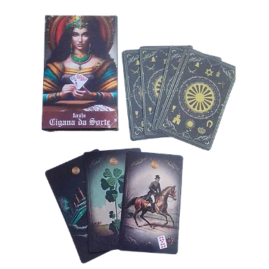 Baralho Cigana da Sorte Tarot Cigano Baralho Lenormand