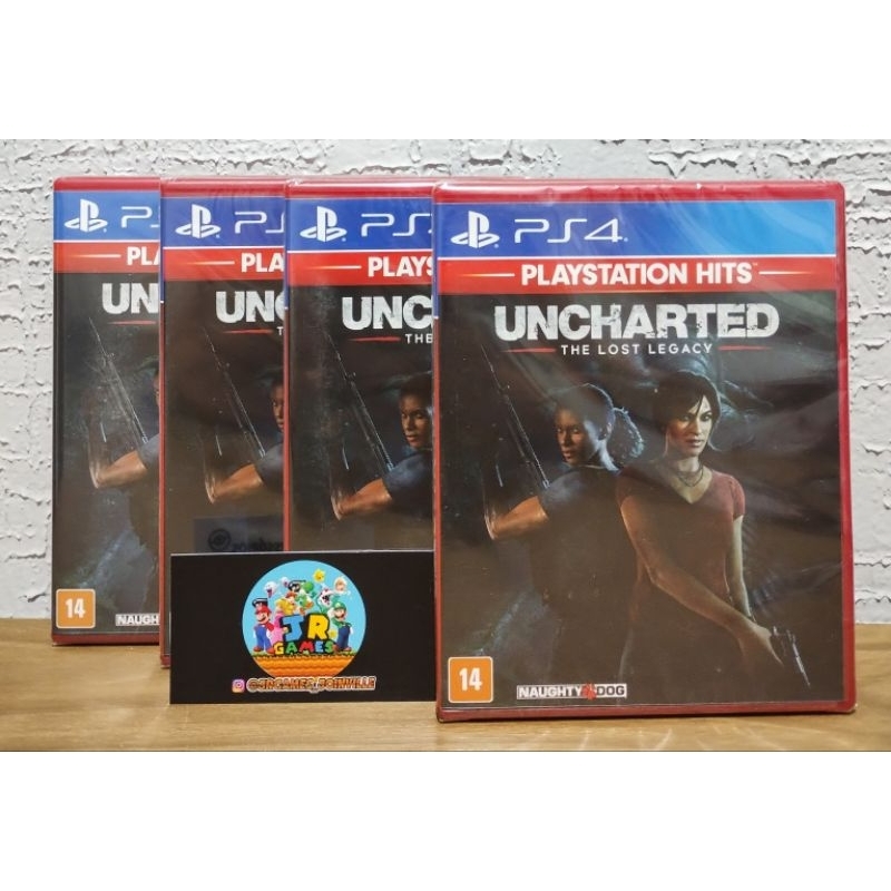 Uncharted The Lost Legacy Ps 4 Lacrado Mídia Física - Envio Rápido