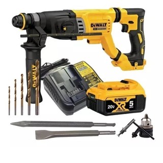 Martelete Rompedor A Bateria 20v 5ah Dewalt Dch263 Com Acessorios em Oferta na Shopee