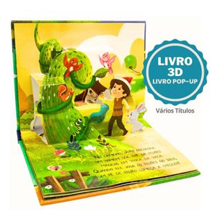 Livro Infantil Interativo 3D Pop Up Clássicos Dinossauro Unicórnios Livros para Crianças em Oferta na Shopee