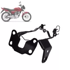 Suporte Farol Modelo Aranha Para Moto Honda Titan 125 2000 2001 2002 2003 Cromo Forte