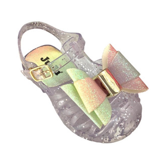 Sandália infantil Juju Shoes laço tie dye