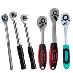 Chave Catraca Para Soquetes 1/2 - 1/4 - 3/8 Pol Vários Modelos Profissional