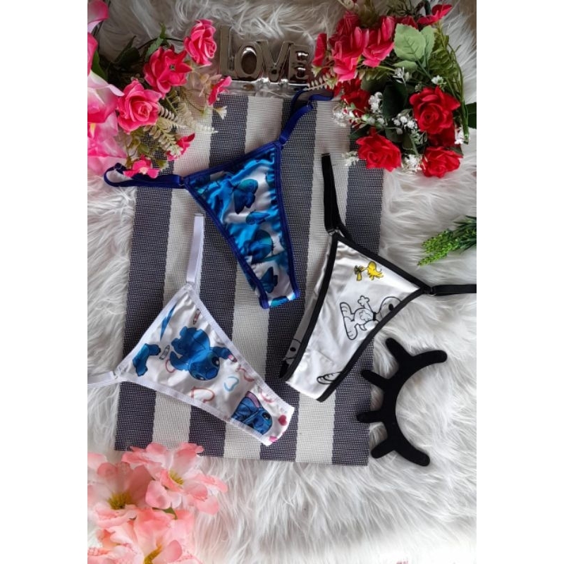 kit 5 calcinhas Virgínia fio duplo . em Oferta na Shopee