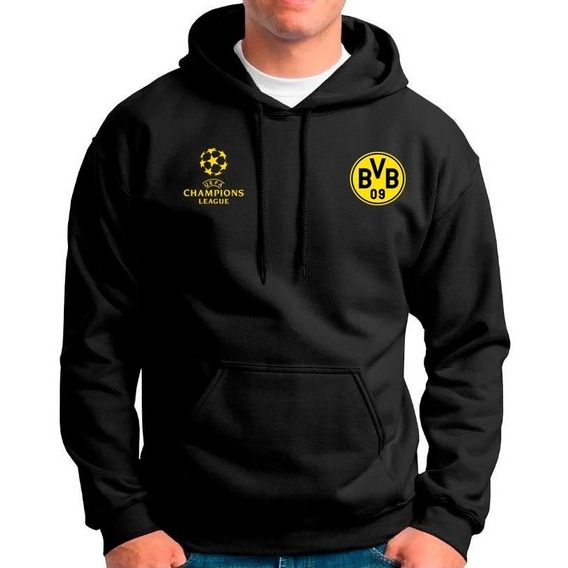 Blusa De Moletom Borussia Casaco Plus Size G1 G2 G3 G4 G5 Masculino Feminino