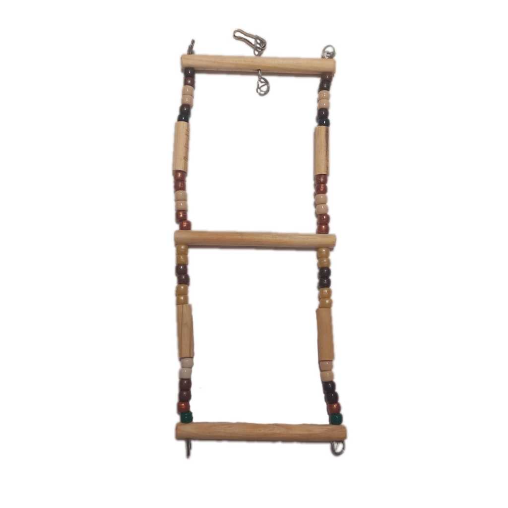 Balanço Tam M Arco-Íris para Calopsitas, Agapornes, Periquito e Aves