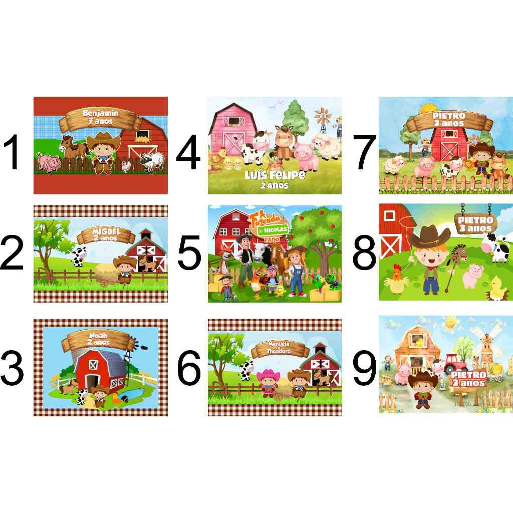 Marmitinha Quentinha Lembrancinha Festa Fazendinha Personalizado 30 40 50 60 70 80 90 100 em Oferta na Shopee