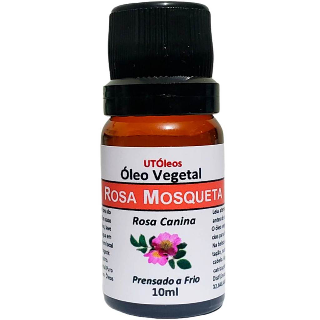 Óleo Vegetal De Rosa Mosqueta 100% Natural 10ml