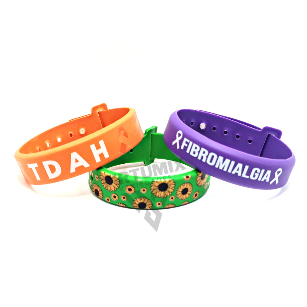 Pulseira Identificação Deficiências Ocultas Girassol Fibromialgia TDAH Alergia a Leite em Oferta na Shopee