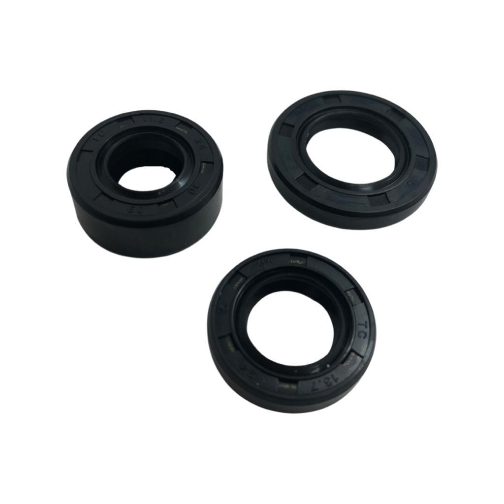 Retentor Motor Partida + Pinhão + Câmbio Biz 100/Dream Todas Kit
