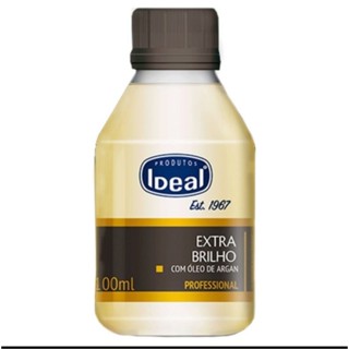 Extra brilho ideal com óleo de argan profissional