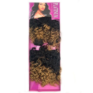 Cabelo 50% humano 50% orgânico Platinum - Ripple - Super Star - 1pct//120grs