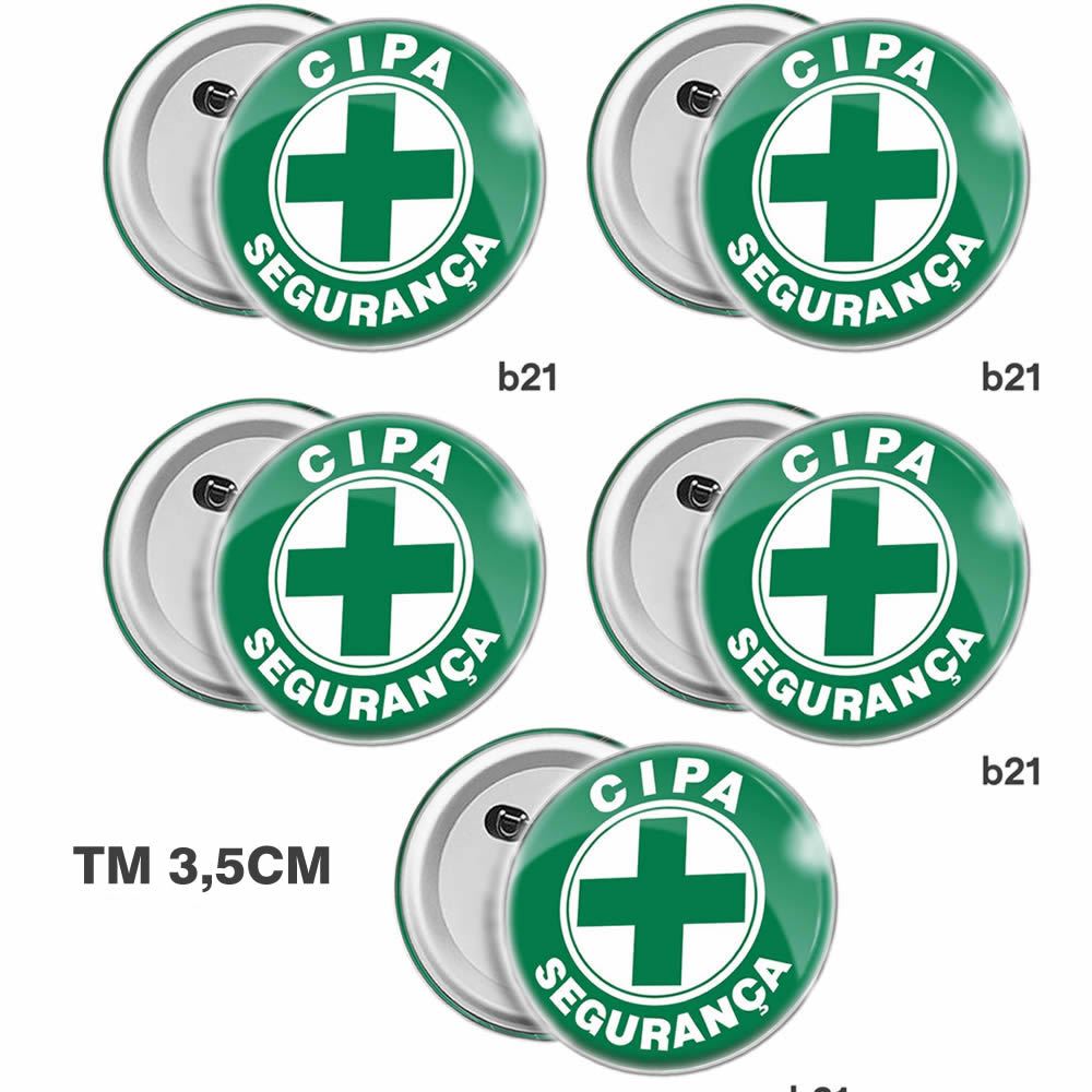 Bottons CIPA  seguraça