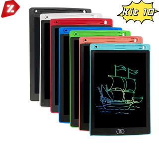 Kit 10 Lousa Mágica Tela Lcd Tablet Infantil De Escrever E Desenhar 8.5 Polegadas brinquedo infantil