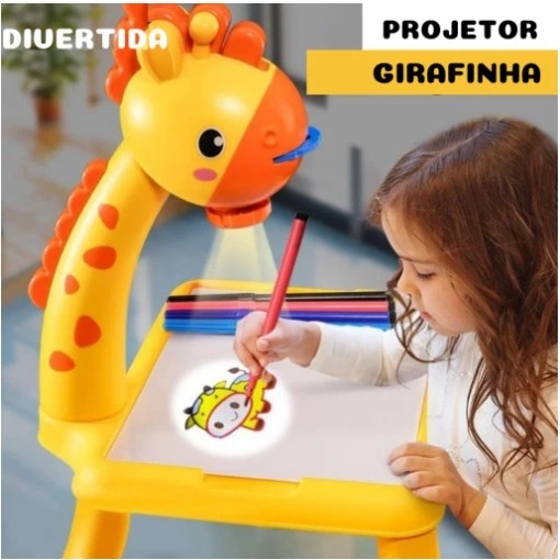 Brinquedo De Desenhar Para Crianças Mesa Projetora de Desenhos Infantil/WJ91 — imagem 1
