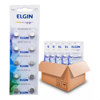 20pcs Bateria Lr41 Ag3 Lr736 Elgin Pilha Alcalina Original