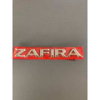 Emblema Letreiro Zafira Cromado Chevrolet Gm fita 3M