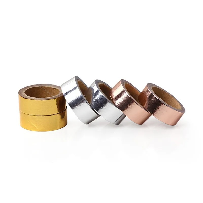 Fita Adesiva Metalizada Decorativa Efeito Escovado Para Borda Faixa Decoração em Oferta na Shopee