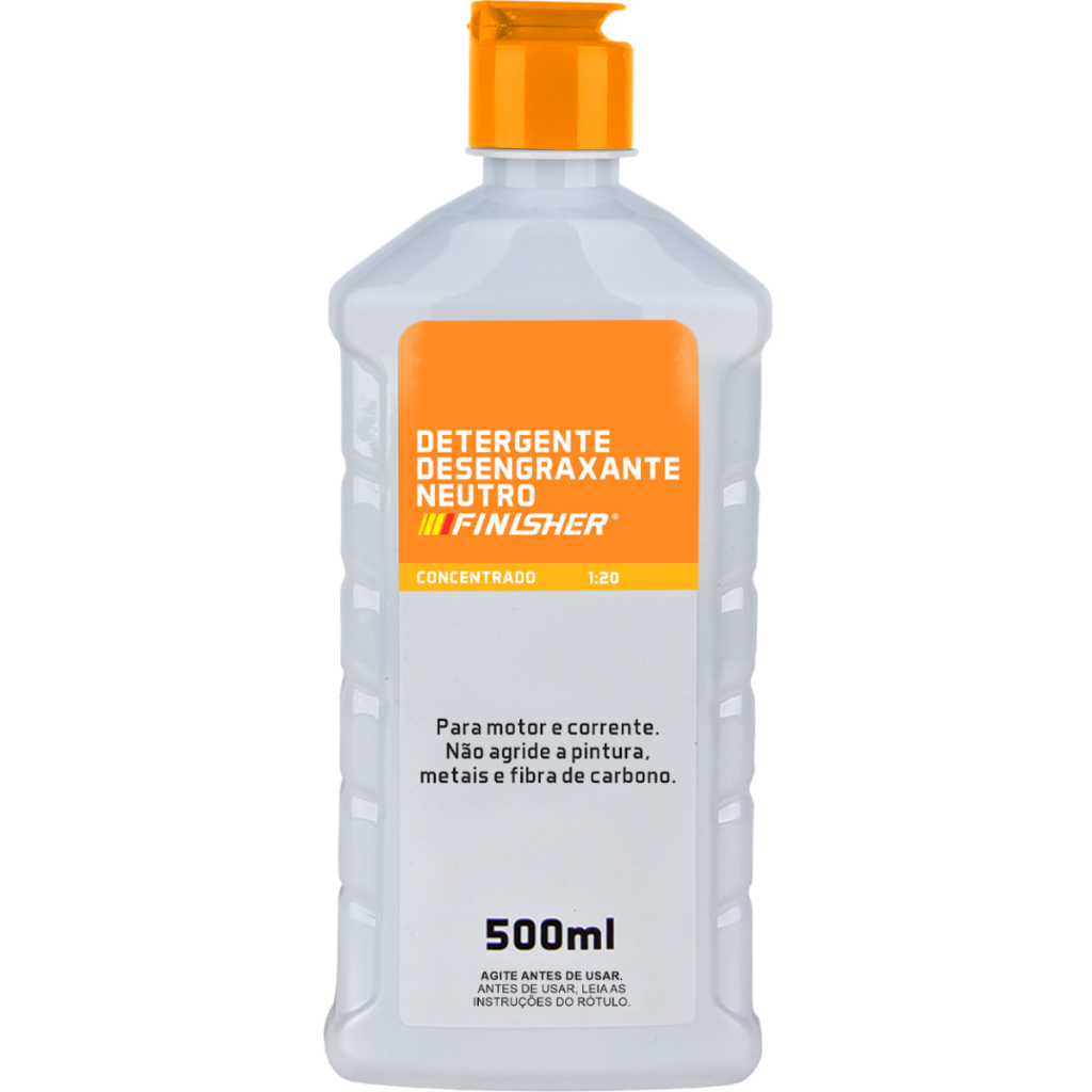 Detergente Desengraxante Neutro Remove Graxa 500ml Finisher - Spare Parts and Accessories for Vehicles