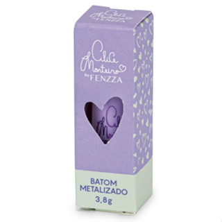 Batom Metalizado - Alice Monteiro - Fenzza