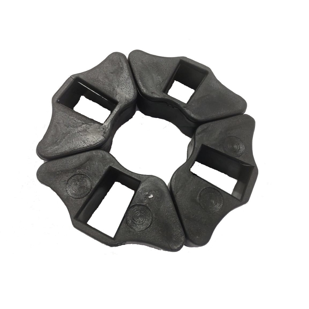 Kit 4 Pç - Bucha Coroa Borracha Coxim - Yamaha Ybr 125 / Factor 125 / Crypton 115 / Fazer 150